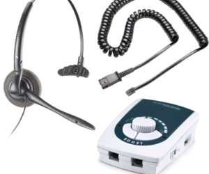 Amplificatore universale per telefono con cuffie e auricolare - UA-50