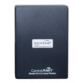 Connettore lampeggiante per lampada domestica - CentralAlert™ CA - LX