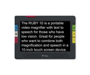 RUBY 10 HD - Videoingranditore Portatile
